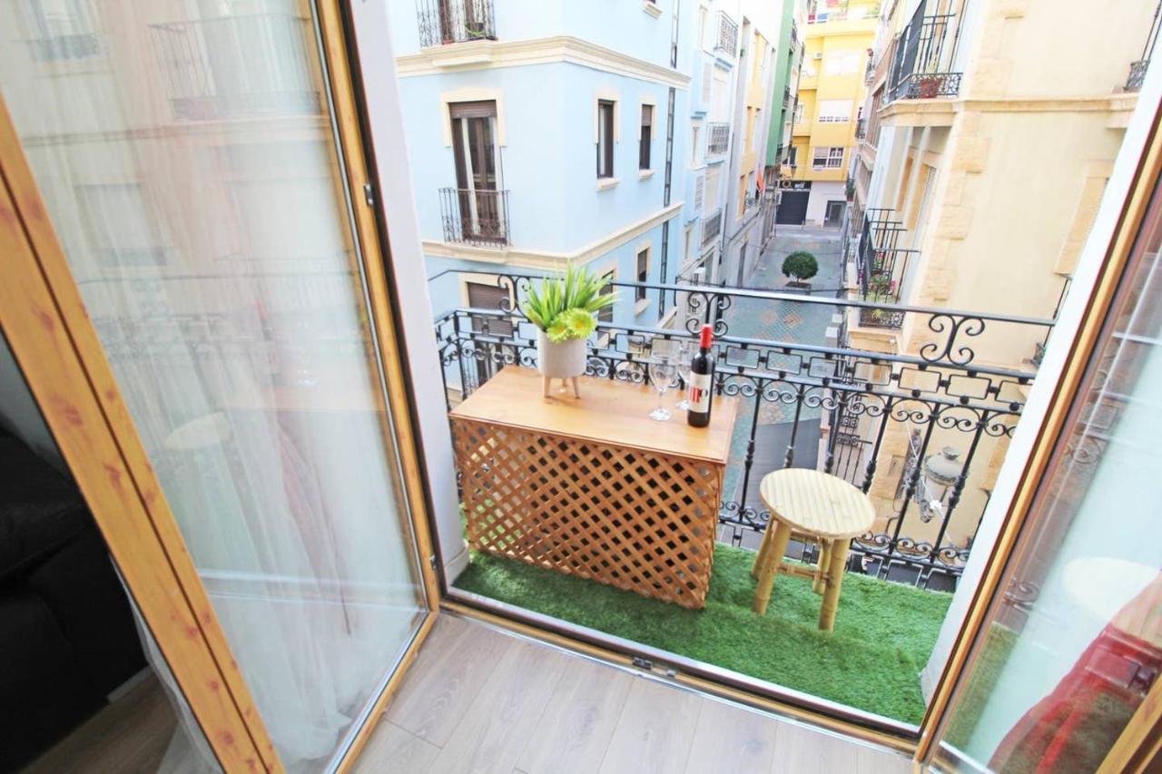 Apartamento Muy Centrico 5 Minutos Playa Alicante Exterior foto